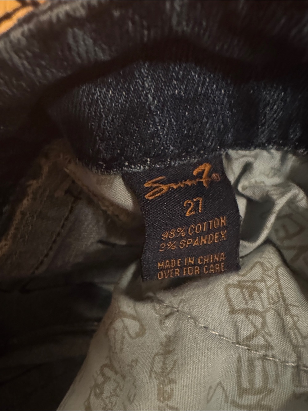 Seven7 Women's Dark Blue Bootcut Jeans - Picture 4 of 7